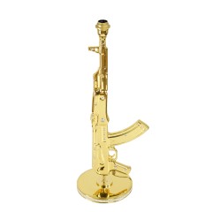 PISTOLETTO Лампа автомат 50хН108 см.(без абажура), керамика, цвет и декор золото, swarovski