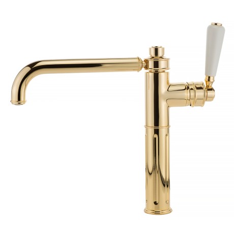 CUCINA ERMITAGE См-ль д/кухни моноком., ручка белая, золото