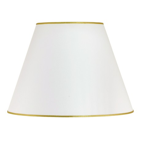 PISTOLETTO Абажур большой, пластик, цвет белый (д/лампы-автомат)