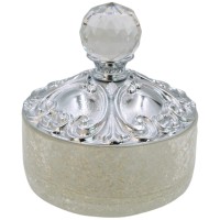 Баночка 16793 Migliore Cristalia хром