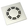MIGLIORE Трап душевой, 120x120 mm., (выпуск угловой), хром