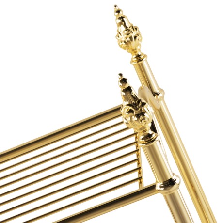 MIRELLA Этажерка, L49хH107xP33 см, 4 полки-решетки, латунь, золото