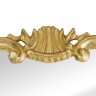 Зеркало фигурное H69xL92xP3,3 cm, золото