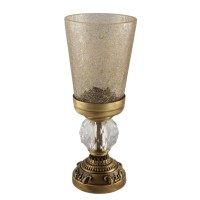 CRISTALIA Cтакан настольный, стекло/бронза/Crystal