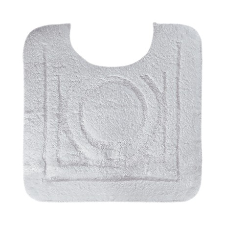 COMPLEMENTI Коврик (04) д/WC 60х60 см. белый, узор 4