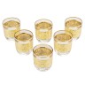 NEW DRINK Стопка 65 мл, набор 6 шт, хрусталь/декор золото 24К
