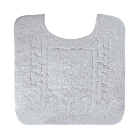 COMPLEMENTI Коврик (05) д/WC 60х60 см. белый, узор 5