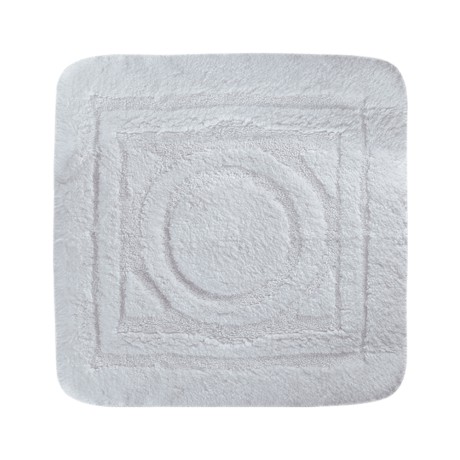 COMPLEMENTI Коврик (16) д/ванной комнаты 60х60 см. белый, узор 4