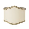 MIRELLA Светильник настенный, H24хL20хP22 cm, ткань/хром