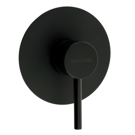 FORTIS См-ль скрытого монтажа моноком., черный матовый