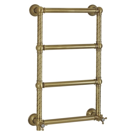 EDERA Полотенцесушитель водяной, h710/790х410/490 мм, бронза