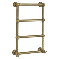 EDERA Полотенцесушитель водяной, h710/790х410/490 мм, бронза