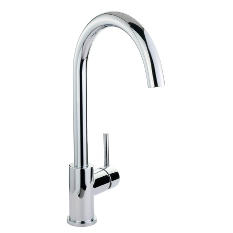 CUCINA FORTIS См-ль д/кухни моноком., высокий излив, ручка сбоку, хром