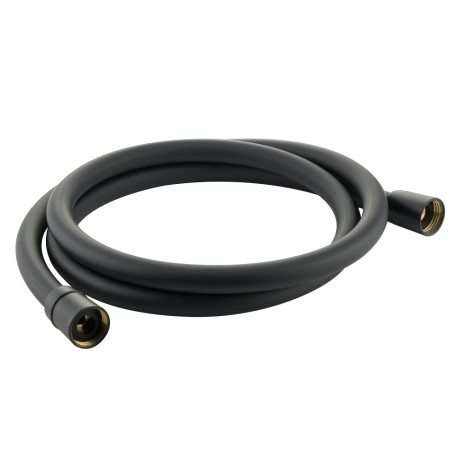 RICAMBI Шланг душевой, 150 см., 1/2"х1/2", черный матовый