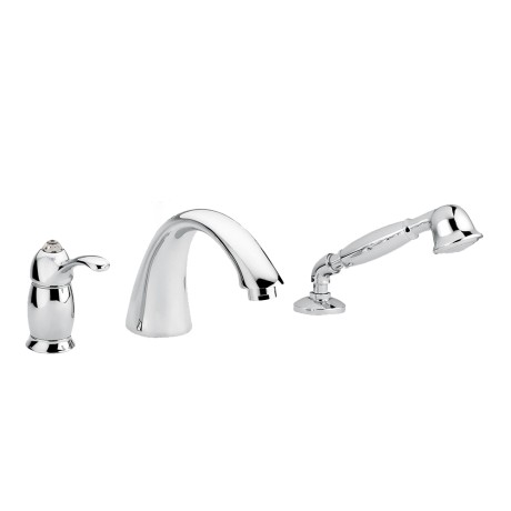 LEM SWAROVSKI См-ль моноком. на борт ванны, на 3 отв., хром