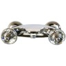 KORONA См-ль д/душа внешний, выход М1/2", ручки SWAROVSKI, хром (NEW)