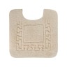 COMPLEMENTI Коврик (35) д/WC 60х60 см. кремовый, узор 5