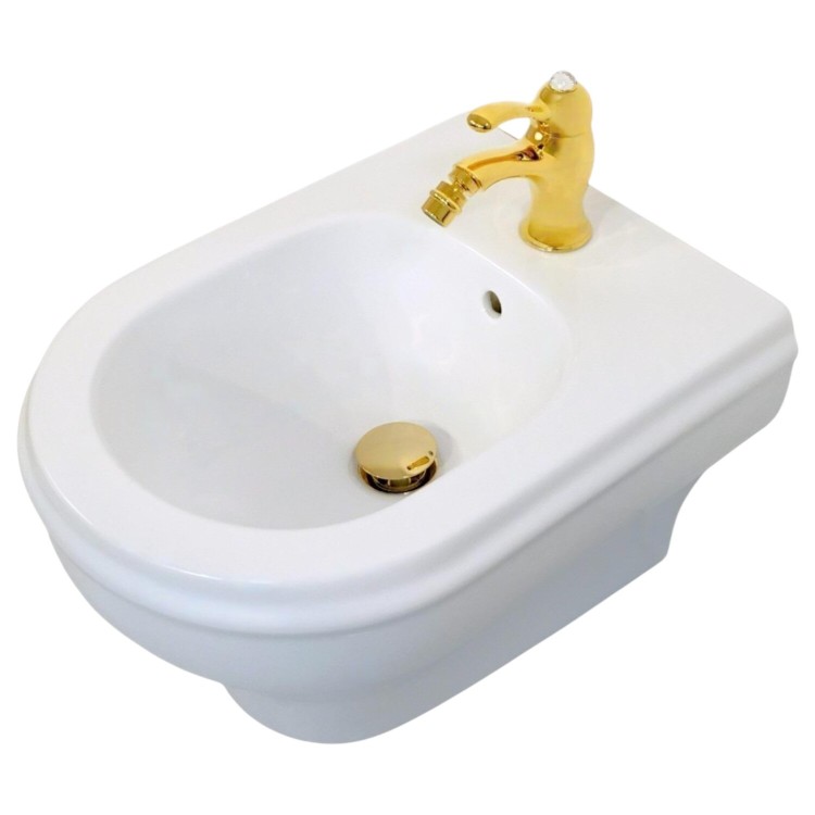 Биде подвесные Azzurra Charme 27158 белое