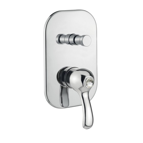 LEM SWAROVSKI См-ль скрытого монтажа моноком., 2-х позиционный с девиатором, хром