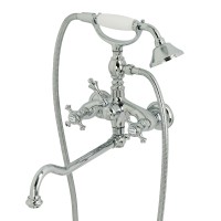 PRESTIGE См-ль д/ванны внешний, c поворотным изливом, хром