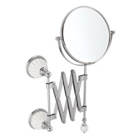 Косметическое зеркало Migliore Olivia 17552 с декором хром
