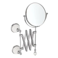 Косметическое зеркало Migliore Olivia 17552 с декором хром