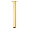 RICAMBI QUADRO Кронштейн потолочный для верхнего душа, L-190 mm., 1/2"x1/2", золото