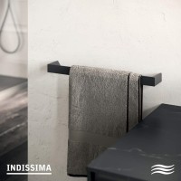 INDISSIMA Полотенцедержатель 41,7 см, черный матовый