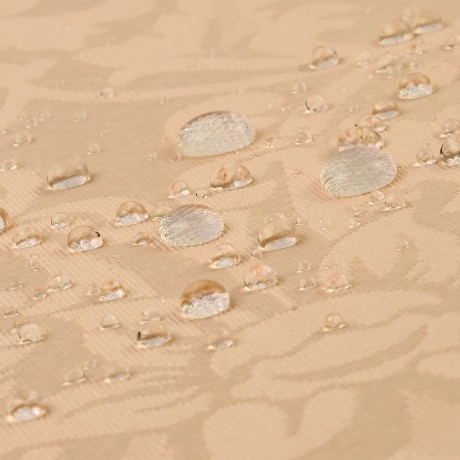 MIGLIORE Шторка L180xH200 см. для душа/ванны, текстиль, узор БАРОККО, цвет персиковый