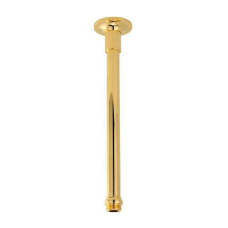 RICAMBI VERTICAL Кронштейн потолочный для верхнего душа, L-250 mm., d-18 mm., 1/2"x1/2", золото