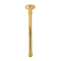 RICAMBI VERTICAL Кронштейн потолочный для верхнего душа, L-250 mm., d-18 mm., 1/2"x1/2", золото