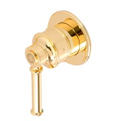 ERMITAGE MINI См-ль скрытого монтажа монокомандный, ручка белая, золото
