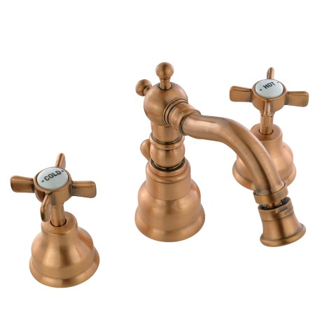 PRINCETON См-ль д/биде, на 3 отв., медь