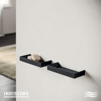 INDISSIMA Корзинка-полочка, черный матовый