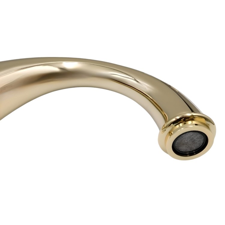 Смеситель для раковины Migliore Prestige Crystal 32766 золото