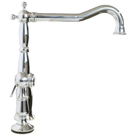 CUCINA OXFORD См-ль д/кухни моноком. с гигиенической лейкой, ручка белая, хром