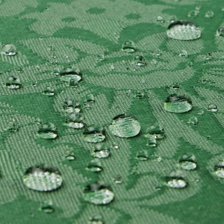 MIGLIORE Шторка L180xH200 см. для душа/ванны, текстиль, узор БАРОККО, цвет зеленый