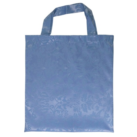 MIGLIORE Шторка L180xH200 см. для душа/ванны, текстиль, узор БАРОККО, цвет голубой