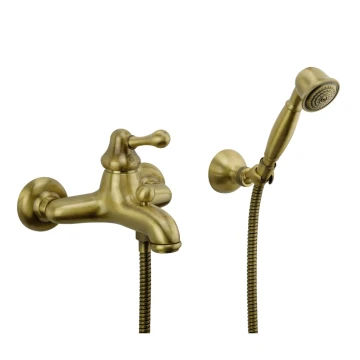 Смеситель для ванны с душем Migliore Maya 18913 бронза