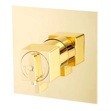 Смеситель для душа Migliore Kvant Gold 25404 термостат золото