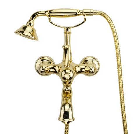 DALLAS См-ль д/ванны моноком. внешний, золото