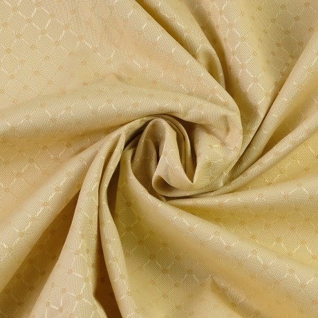 MIGLIORE Шторка L180xH200 см. для душа/ванны, текстиль, узор АР-ДЕКО, цвет бисквит