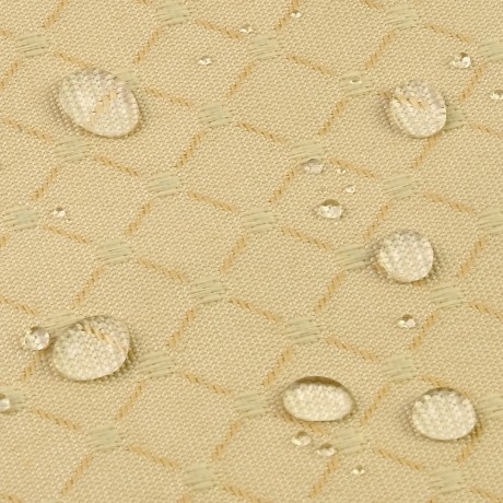 MIGLIORE Шторка L180xH200 см. для душа/ванны, текстиль, узор АР-ДЕКО, цвет бисквит