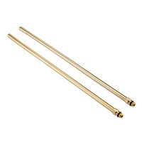 RICAMBI Подводка жесткая, L=35 см. M10/1M, D10 мм. для смесителя, золото