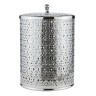 COMPLEMENTI Ведро мусорное ажурное 5л, D20, H30 см, хром