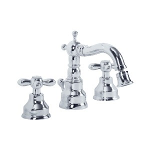 PRINCETON plus См-ль д/биде на 3 отв., бронза