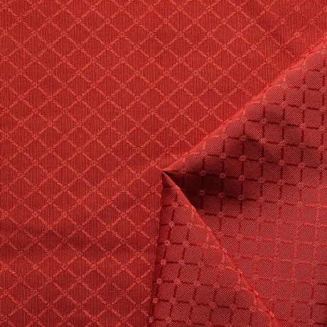 MIGLIORE Шторка L180xH200 см. для душа/ванны, текстиль, узор АР-ДЕКО, цвет красный