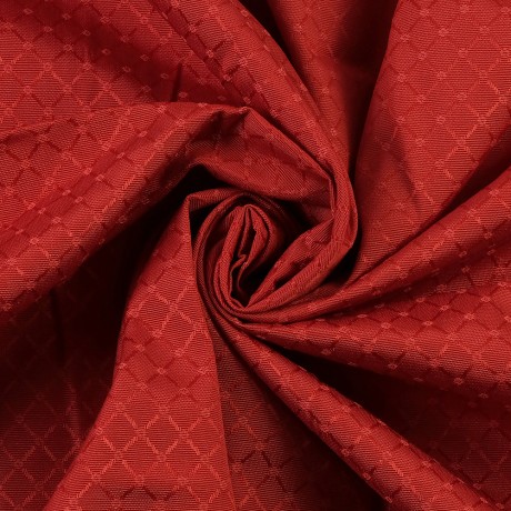 MIGLIORE Шторка L180xH200 см. для душа/ванны, текстиль, узор АР-ДЕКО, цвет красный