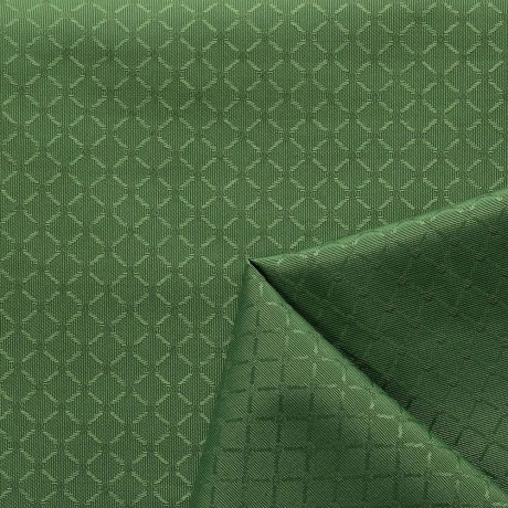 MIGLIORE Шторка L180xH200 см. для душа/ванны, текстиль, узор АР-ДЕКО, цвет зеленый