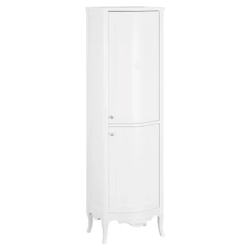 Шкаф-пенал Migliore Bella 26723 Bianco Mat Patinato, петли справа